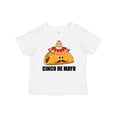 thumbnail image 1 of Inktastic Cinco De Mayo with Taco with Eyes Mustache and Sombrero Boys or Girls Baby T-Shirt, 1 of 5