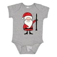 thumbnail image 1 of Inktastic Clarinet Christmas Music Santa Boys or Girls Baby Bodysuit, 1 of 5