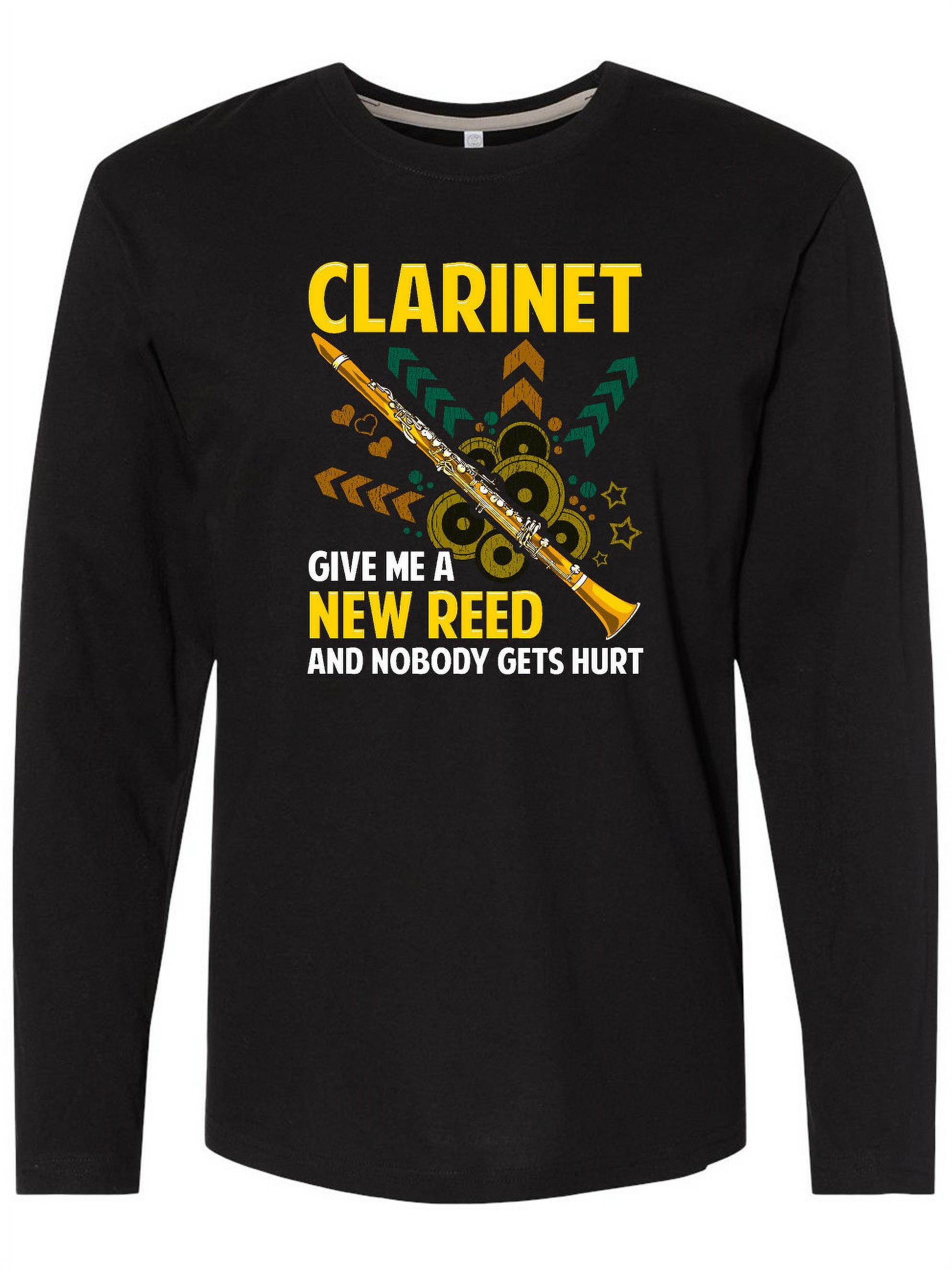 Inktastic Funny Reed Joke Gift Long Sleeve TShirt