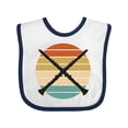 thumbnail image 1 of Inktastic Clarinet Music Retro Marching Band Boys or Girls Baby Bib, 1 of 4
