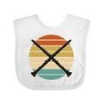 thumbnail image 1 of Inktastic Clarinet Music Retro Marching Band Boys or Girls Baby Bib, 1 of 4