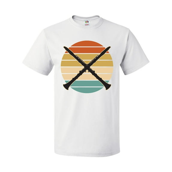 Inktastic Clarinet Music Retro Marching Band T-Shirt