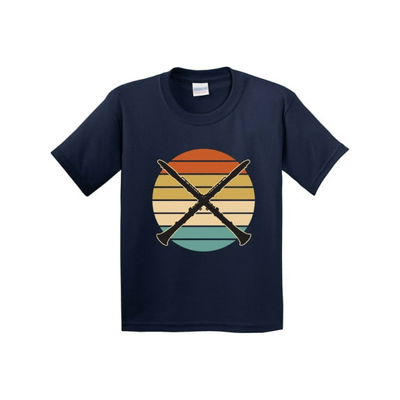 Inktastic Clarinet Music Retro Marching Band Youth T-Shirt