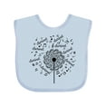 thumbnail image 1 of Inktastic Clarinet Player Music Gift Boys or Girls Baby Bib, 1 of 4