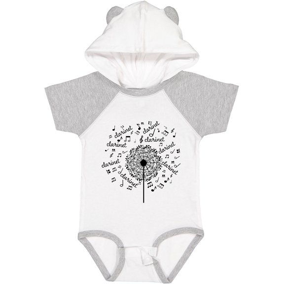 Inktastic Clarinet Player Music Gift Boys or Girls Baby Bodysuit