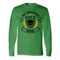 thumbnail image 1 of Inktastic Class of 2027 the Adventure Begins with Graduation Cap Long Sleeve T-Shirt, 1 of 5