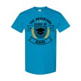 thumbnail image 1 of Inktastic Class of 2027 the Adventure Begins with Graduation Cap T-Shirt, 1 of 5