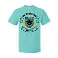 thumbnail image 1 of Inktastic Class of 2027 the Adventure Begins with Graduation Cap T-Shirt, 1 of 5