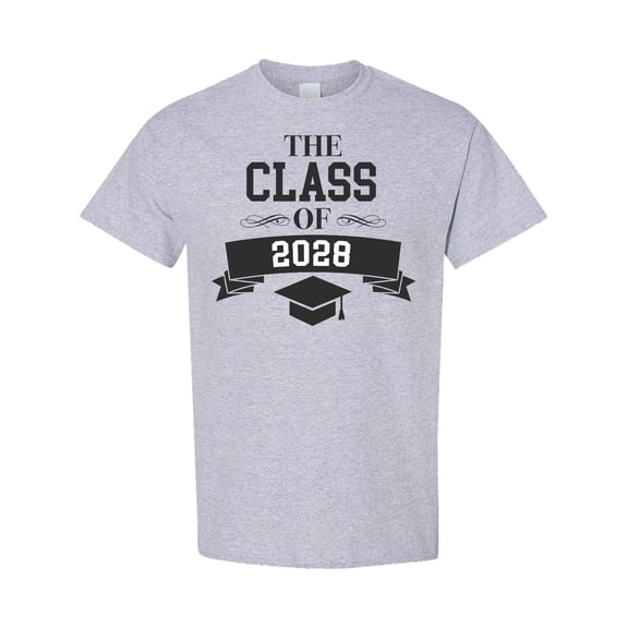 Inktastic Class of 2028 with Banner T-Shirt