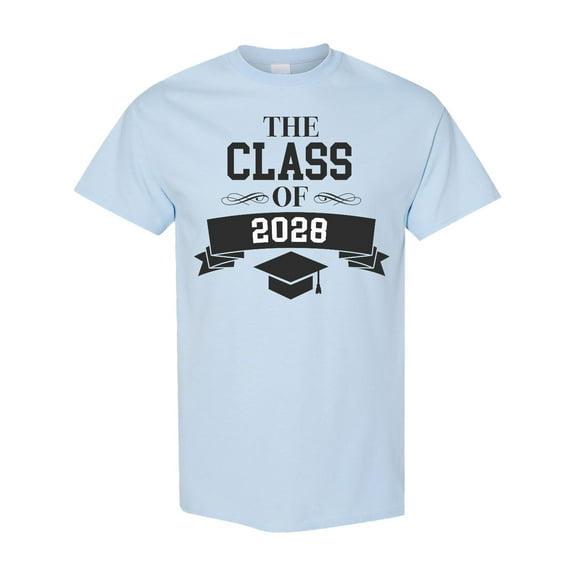 Inktastic Class of 2028 with Banner T-Shirt