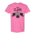 thumbnail image 1 of Inktastic Class of 2028 with Banner T-Shirt, 1 of 5