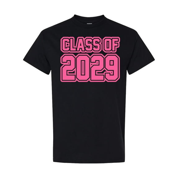 Inktastic Class of 2029 Pink T-Shirt