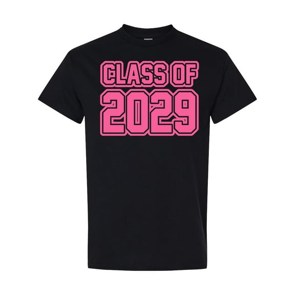 Inktastic Class of 2029 Pink T-Shirt