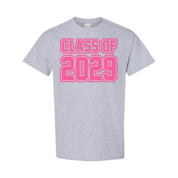 Inktastic Class of 2029 Pink T-Shirt