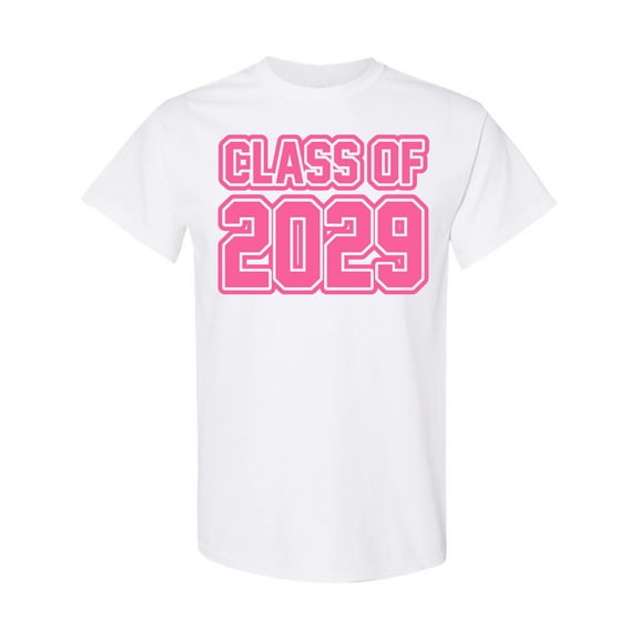 Inktastic Class of 2029 Pink T-Shirt