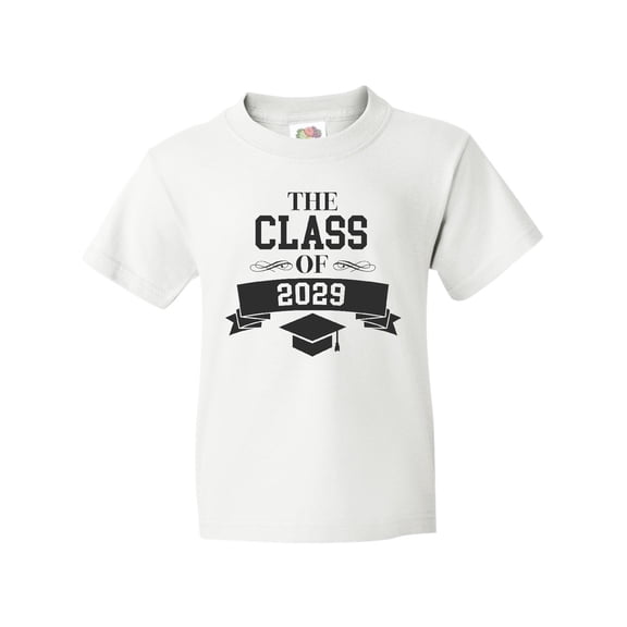 Inktastic Class of 2029 with Banner Youth T-Shirt