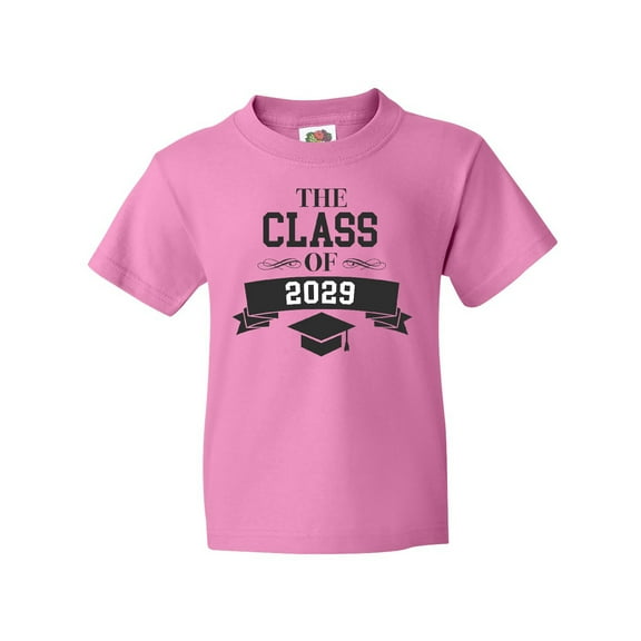 Inktastic Class of 2029 with Banner Youth T-Shirt