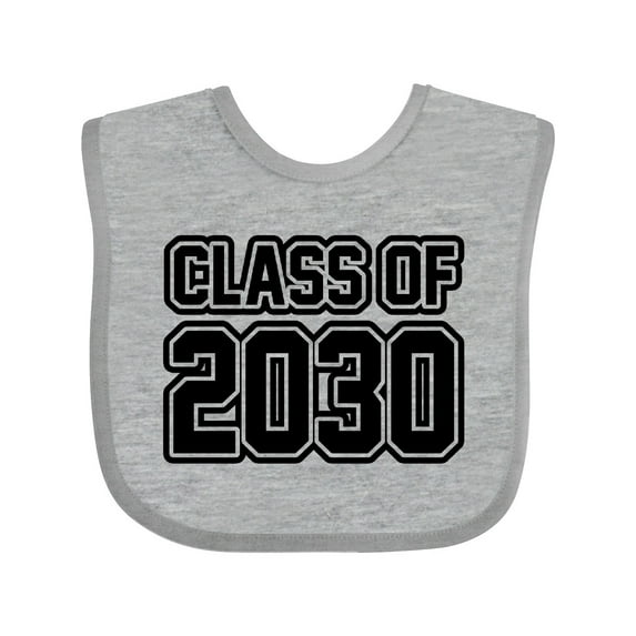 Inktastic Class of 2030 Boys or Girls Baby Bib