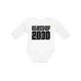 thumbnail image 1 of Inktastic Class of 2030 Boys or Girls Long Sleeve Baby Bodysuit, 1 of 5