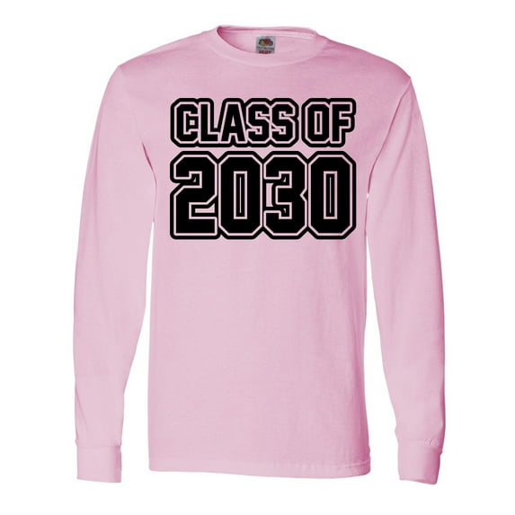 Inktastic Class of 2030 Long Sleeve T-Shirt