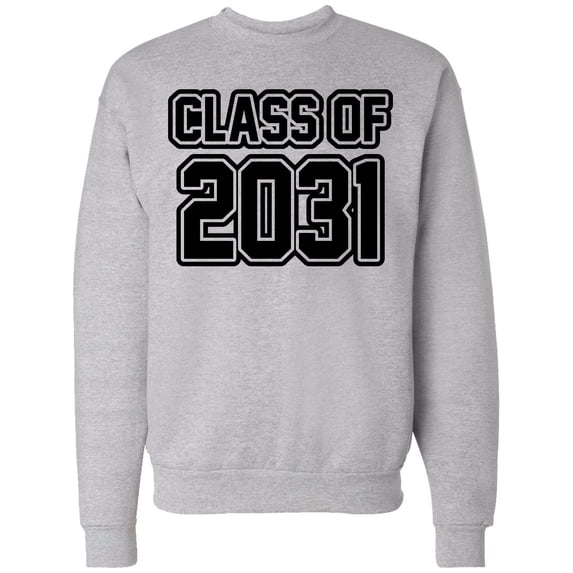Inktastic Class of 2031 Adult Sweatshirt