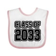 thumbnail image 1 of Inktastic Class of 2033 Boys or Girls Baby Bib, 1 of 4