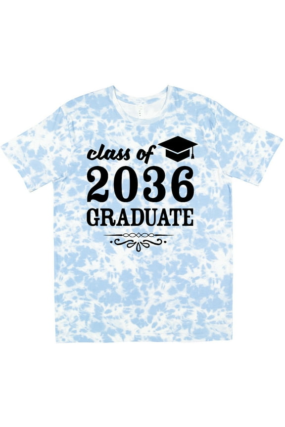 Class of 2036 Graduate with Graduation Cap T-Shirt
