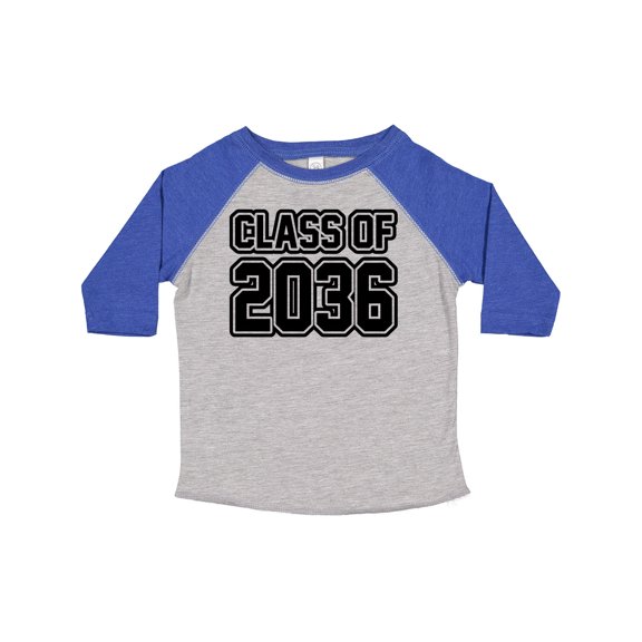Inktastic Class of 2036 in Black Outlined Text Boys or Girls Toddler T-Shirt