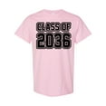 thumbnail image 1 of Inktastic Class of 2036 in Black Outlined Text T-Shirt, 1 of 5