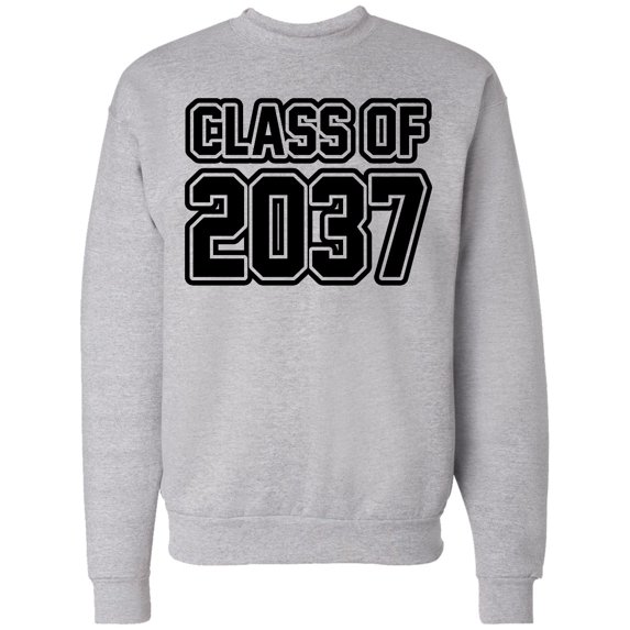 Inktastic Class of 2037 Adult Sweatshirt