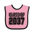 thumbnail image 1 of Inktastic Class of 2037 Boys or Girls Baby Bib, 1 of 4