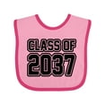 thumbnail image 1 of Inktastic Class of 2037 Boys or Girls Baby Bib, 1 of 4