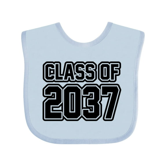 Inktastic Class of 2037 Boys or Girls Baby Bib