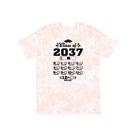 Inktastic Class of 2037 Graduation Checklist T-Shirt