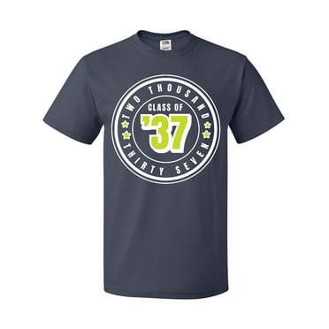 Inktastic Class of 2037 in White Circle with Stars T-Shirt