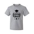 thumbnail image 1 of Inktastic Class of 2038 Grad with Diploma and Graduation Cap Youth T-Shirt, 1 of 5