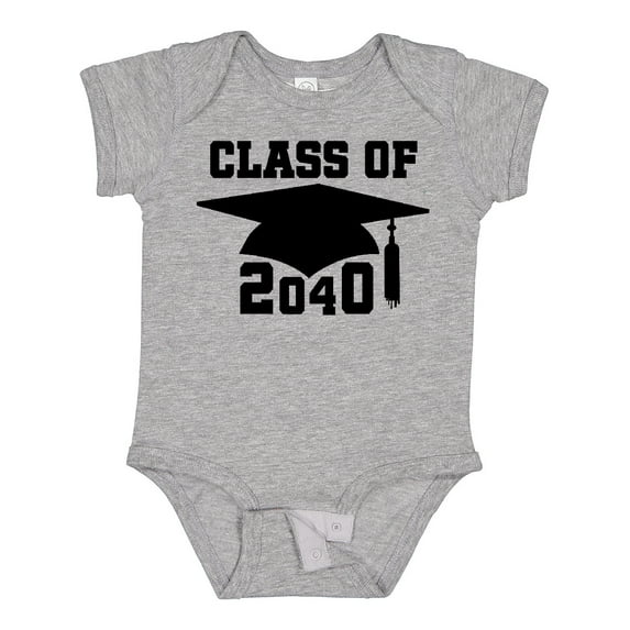Inktastic Class of 2040 Graduation Boys or Girls Baby Bodysuit