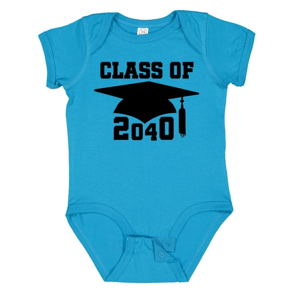 Inktastic Class of 2040 Graduation Boys or Girls Baby Bodysuit