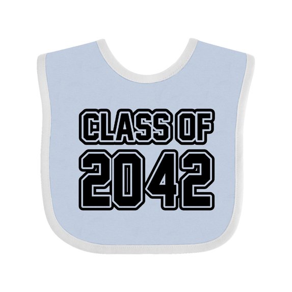 Inktastic Class of 2042 Boys or Girls Baby Bib