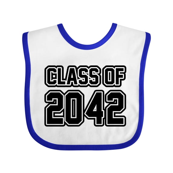 Inktastic Class of 2042 Boys or Girls Baby Bib