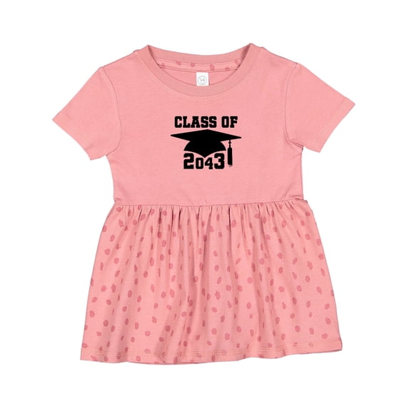 Inktastic Class of 2043 Graduation Girls Baby Dress