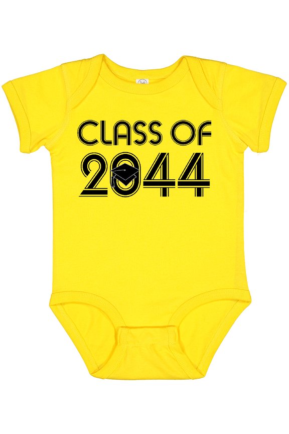 Class of 2044 Childrens Future Graduate Boys or Girls Baby Bodysuit