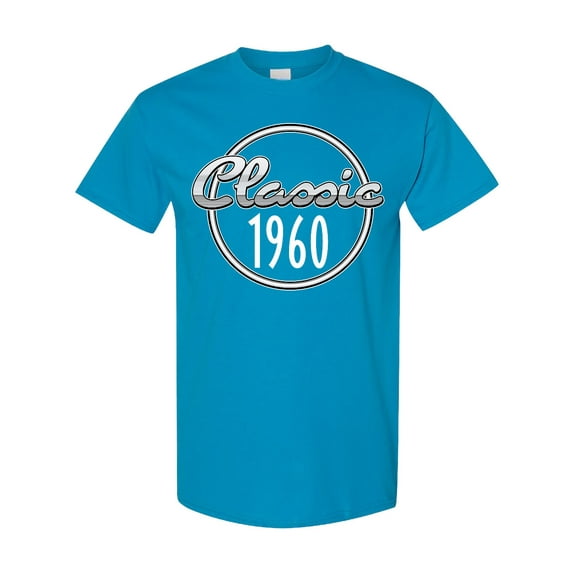 Inktastic Classic 1960 Birth Year T-Shirt