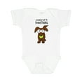 thumbnail image 1 of Inktastic Clearly Up to Something-long Haired Dachshund Boys or Girls Baby Bodysuit, 1 of 5