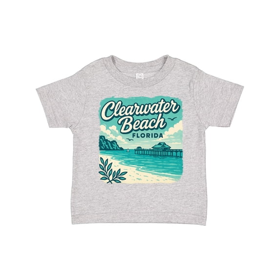 Inktastic Clearwater Beach Florida Boys or Girls Toddler T-Shirt