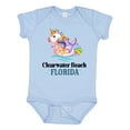 thumbnail image 1 of Inktastic Clearwater Beach Florida Girls Baby Bodysuit, 1 of 5
