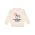 thumbnail image 1 of Inktastic Clearwater Beach Florida Toddler Sweatshirt, 1 of 4