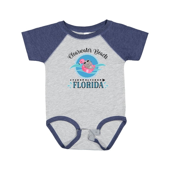 Inktastic Clearwater Beach Florida Trip Girls Baby Bodysuit