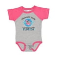 thumbnail image 1 of Inktastic Clearwater Beach Florida Trip Girls Baby Bodysuit, 1 of 5