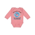 thumbnail image 1 of Inktastic Clearwater Beach Florida Trip Girls Long Sleeve Baby Bodysuit, 1 of 5